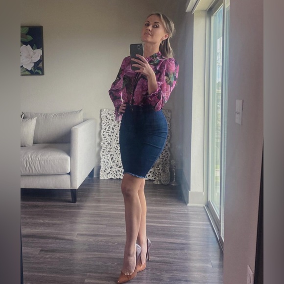 The kooples floral blouse with button details XS - Picture 2 of 4